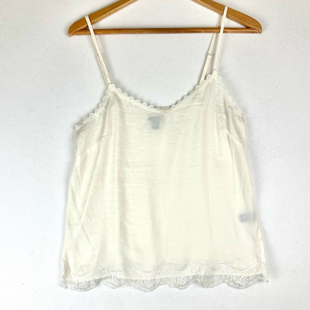 Aerie Lace Trim Tank Cami Coquette Fairy‎